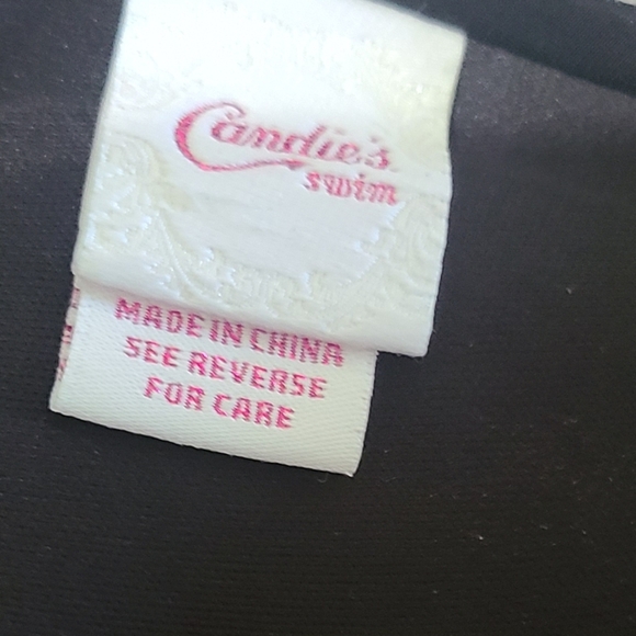 Candies multi color sequin bikini top size Large - Picture 4 of 4